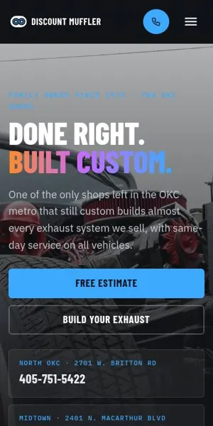 Discount Muffler mobile