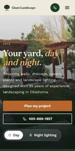 Giant Landscape mobile