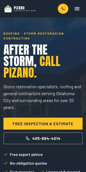 Pizano Construction & More mobile