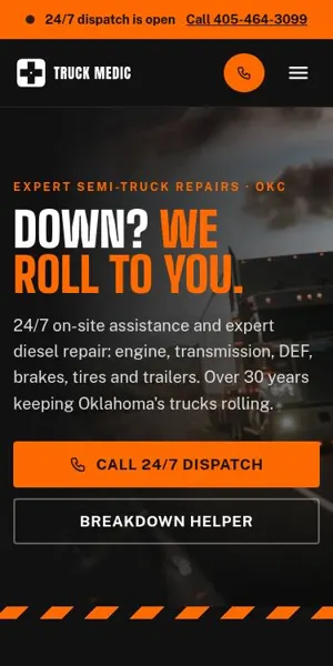 Truck Medic mobile