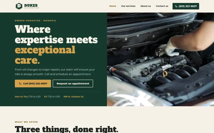 Dukes Automotive desktop
