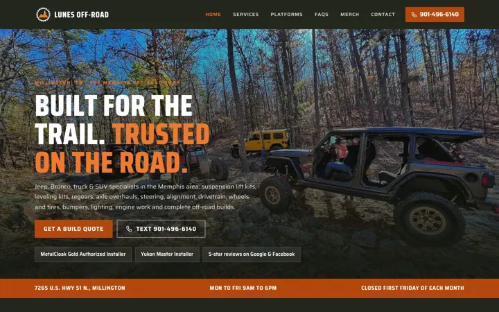 Lunes Off-Road desktop