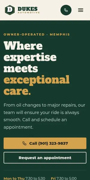 Dukes Automotive mobile